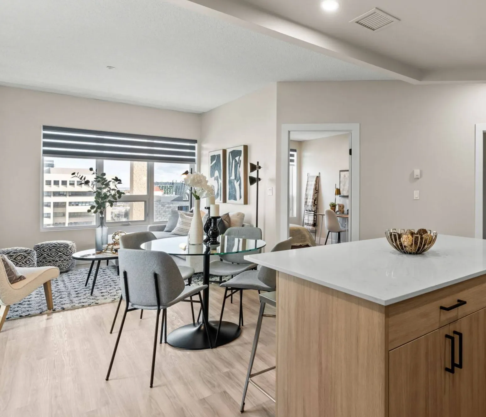 A downtown tower needed window coverings that felt as considered as the architecture.